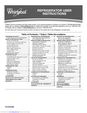 Whirlpool W10433428B User Instructions