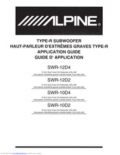 Alpine SWR-1202 Application Manual