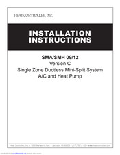 Heat Controller SMH 12 Installation Instructions Manual
