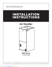 Heat Controller HDG42 Installation Instructions Manual