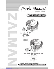 ZALMAN CNPS8700 NT User Manual