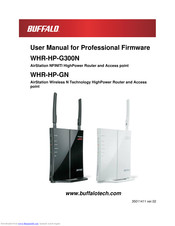 Buffalo WZR-HP-G300NH Manuals ManualsLib