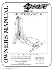 Hoist Fitness HD1400 Owner's Manual