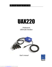 digigram UAX220 User Manual