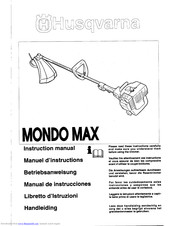 Husqvarna Mondo Max Instruction Manual