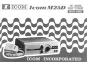Icom M25D Owner's Manual