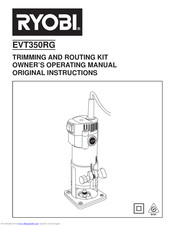 Ryobi EVT350RG Owner's Operating Manual