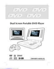 Macrovision Corporation Dual Screen Portable DVD Player Owner's Manual