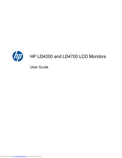 HP LD4700 User Manual