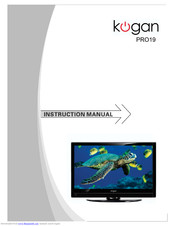 Kogan PRO19 Instruction Manual