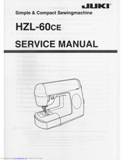 JUKI HZL-60ce Service Manual