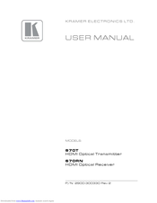 Kramer 670T User Manual