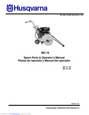 Husqvarna MC 18 9H Spare Parts & Operator's Manual