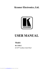 Kramer K-NET RC-53DLC User Manual