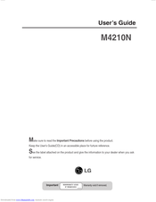 LG M4210N User Manual