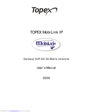TOPEX TOPEX MobiLink IP User Manual