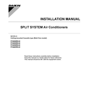 Daikin FCQ30MVJU Installation Manual