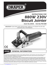 Draper 23035 Instructions Manual