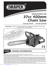 Draper 45579 Instructions Manual