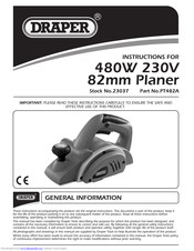 Draper 23037 Instructions Manual