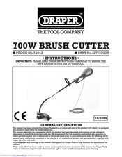 Draper 74043 Instructions Manual