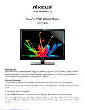 Nixeus NX-VUE30 User Manual