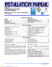 Johnson Controls AL6B SERIES Installation Manual