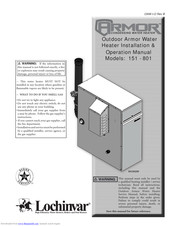 Armor OAN601PM Operation Manual