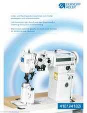 Duerkopp Adler 4181i Specifications