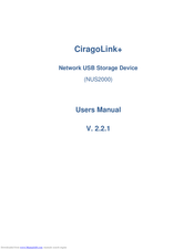 Cirago CiragoLink+ NUS2000 User Manual