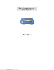 Avision AVA6 User Manual