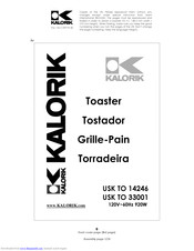 Kalorik USK TO 14246 Operating Instructions Manual