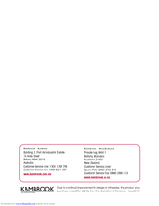 Kambrook PowerMix KMX200 Instruction Booklet