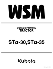 Kubota WSM STa-35 Workshop Manual