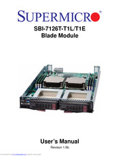 Supermicro SBI-7126T-T1L User Manual