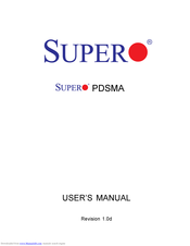 Supero Supero PDSMA User Manual