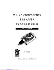 Viking Components 56K User Manual