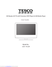 Tesco LCD- 19-229P User Manual