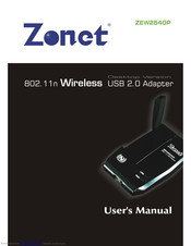 Zonet ZEW2540P User Manual