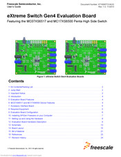 Freescale Semiconductor eXtreme Switch Gen4 User Manual