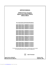 Agilent Technologies 655xA Series Service Manual