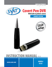 SVAT PI101 Instruction Manual