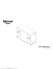 Klipsch KPT-1802-HLS Owner's Manual