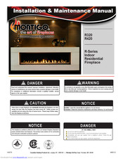 Montigo R320 Installation & Maintenance Manual