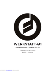 Moog Werkstatt-01 User Manual