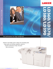 Lanier LD360 Brochure & Specs