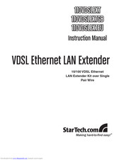 StarTech.com 110VDSLEXT Instruction Manual