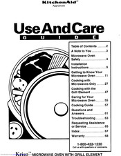KitchenAid Krisp Use & Care Manual
