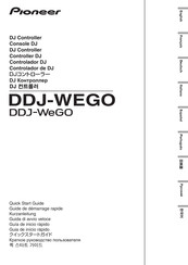 Pioneer DDJ-WEGO Quick Start Manual