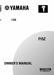 Yamaha F15Z Owner's Manual